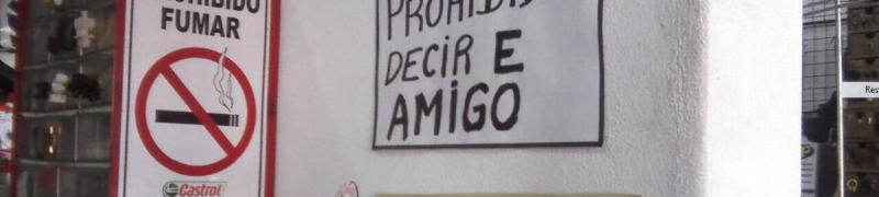 No soy tu amigo, compañero!